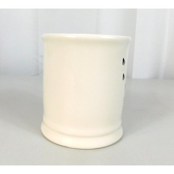 Magenta Baby Chick w/Footprints Coffee Mug Large White Oversized Porcelain 22 oz - Picture 3 of 8